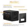 ZZTSGJILZ Hidden Spy Camera for Home Use, Mini Security Wireless WiFi Camera-USB Charger Camera - HD Nanny Cam,Indoor Nanny Cam for Baby, Motion Detection Alert view 3