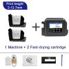 SHIHUANI 12.7mm Portable Mini Inkjet Printer with Fast Dry Ink for Logo Expire Date QR Barcode(with Black Ink*2,KR) view 2