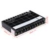 Car Audio Graphic Equalizer, 7 - Band EQ, 3.5mm Aux Input & Knob - Precise Sound Customization, Dedicated Subwoofer Control, Universal Dash Mount view 2