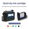 SHIHUANI 12.7mm Portable Mini Printer Handheld Inkjet Printer for Text QR Barcode Image Batch Number Logo Image(US) view 4