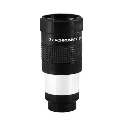 1.25" Achromatic 3X Barlow Lens for Astronomy Professional Telescope Eyepiece Astronomical Telescope Part