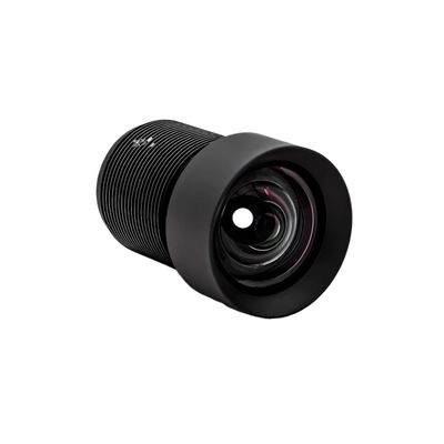 Compatible for CCTV, 8MP M12 Lens 3.1mm F2.4 with IR Filter for Security(Without 650 Filter)