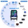 14.5" Android 14 Car Radio for Ford Ranger Everest 2016-2021 Stereo Upgrade Tesla Style Dash IPS Touch Screen GPS Navigation Head Unit Audio Multimedia Player Wireless Carplay (4-64GB) view 3