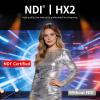 4K NDI PTZ Camera AI Voice Tracking, NDI HX2, 12x Optical Zoom Conference Camera System, Gesture Control, Built-in 4 Mics, Auto Framing, HDMI/LAN/USB, 4K Webcam for Church, Conference, Livestream view 2