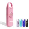 AGADMCM Rechargeable Personal Safety Alarm, 130dB Emergency Siren with LED Flashlight, Portable Keychain for Women, Kids, Elderly, Night Running & Travel (Baby Pink) view 1