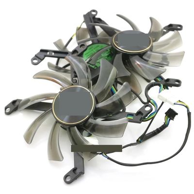 3pcs T129215SU 12V 0.50AMP VGA Fan for LEADTEK for RTX2070S 2080 2080S 2080ti WinFast Graphics Card Cooling 4Wire 4Pin Easy to Replace