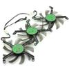 3pcs T129215SU 12V 0.50AMP VGA Fan for LEADTEK for RTX2070S 2080 2080S 2080ti WinFast Graphics Card Cooling 4Wire 4Pin Easy to Replace view 2