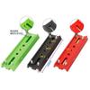 4 Screws Positioning Dovetail Plate 140mm Equatorial Instrument Holding Clamp Board Red Black Green Astronomical Telescope Part(Green) view 2