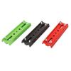 4 Screws Positioning Dovetail Plate 140mm Equatorial Instrument Holding Clamp Board Red Black Green Astronomical Telescope Part(Green) view 3
