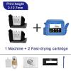SHIHUANI 12.7mm Portable Mini Inkjet Printer with Fast Dry Ink for Logo Expire Date QR Barcode Batch Number Label(with Black Ink*2,US) view 2