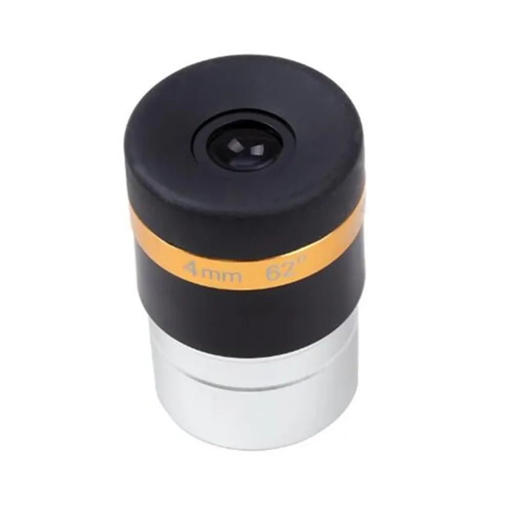 62 Degree 1.25 Inches Connection Thread Wide Angle High Eyepiece 4mm 10mm 23mm Telescope Accessories Astronomical Telescope Part(62D4MM)