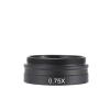 Lab Microscope Slides 0.3X 0.5X 0.75X 1X 1.5X 2X Auxiliary Barlow Objective Lens with 42mm Mounting Thread for Industrial Single Monocular Microscope Microscope Parts(0.75X) view 1