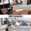 Slide Film Scanner, Negative Converter, 22MP High Resolution Scanner for 35mm, 120, 127, 126 Film to Digital Photos, 4.3 LCD Screen, HDMI USB Output view 2