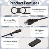 130W USB-C Slim AC Adapter Power Charger Compatible with Dell Premium DA16250 view 2