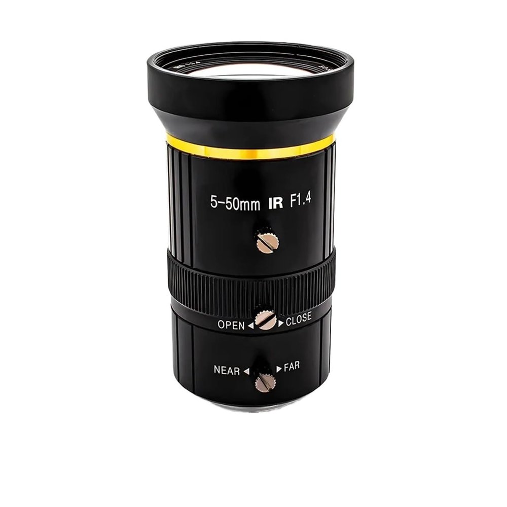 Compatible for CCTV, CS Mount Varifocal Lens 2.8-12mm for Industrial Camera(8mp 5-50mm)
