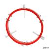90/100/110/120/130mm 3-Point Fixation Ring Astronomical Telescope Photography Accessories Astronomical Telescope Part(Red 130mm) view 2