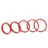 90/100/110/120/130mm 3-Point Fixation Ring Astronomical Telescope Photography Accessories Astronomical Telescope Part(Red 130mm) view 3