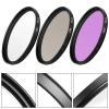 Astronomical Telescope Accessories 58mm Kit Nylon Carry Pouch Lens Cap Holder Hood Cleaning Cloth view 2