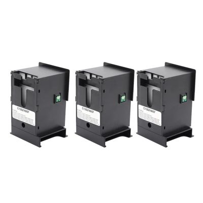 DAT C13S210057 Maintenance Ink Tank S2100 Maintenance Box Compatible for EPSON SC-F500 T2100 T3100 T5100N SC-F570 SC-F571 T2170(3pcs)
