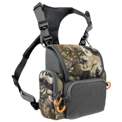 Ferricult Binocular Harness Breathable Adjustable Hunting Chest Pack with Multi-Pocket Waterproof Hunting Pack for Men and Women, Camouflage, jour de Pques
