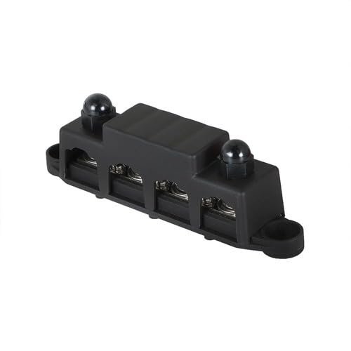 Genuine OEM Replacement Unused 4 Post Busbar Bus Bar Power Distribution Block 5/16" 12V 250A With Cover