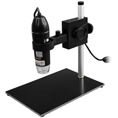 1000X USB Digital Microscope, Portable Magnification Microscopes, with Adjustable Metal Stand, 8 LED Lights, USB Connection, for Daily Electronic Repair Scenarios