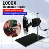 1000X USB Digital Microscope, Portable Magnification Microscopes, with Adjustable Metal Stand, 8 LED Lights, USB Connection, for Daily Electronic Repair Scenarios view 2