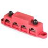 Genuine OEM Replacement New 12V 250A With Cover 5/16" Red 4 Post Busbar Bus Bar Power Distribution Block view 2