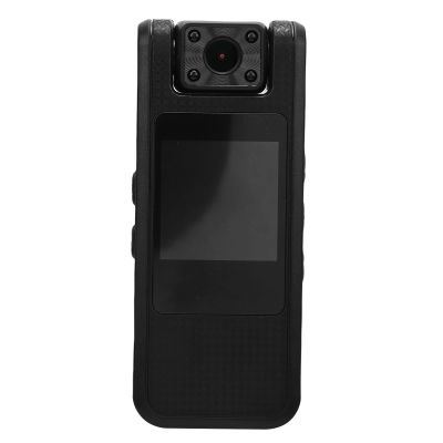 RASTKY 4K Body Worn Camera Rotatable Lens Night Law Enforcement Recorder 1080P HD Wearable Video Camera with Back