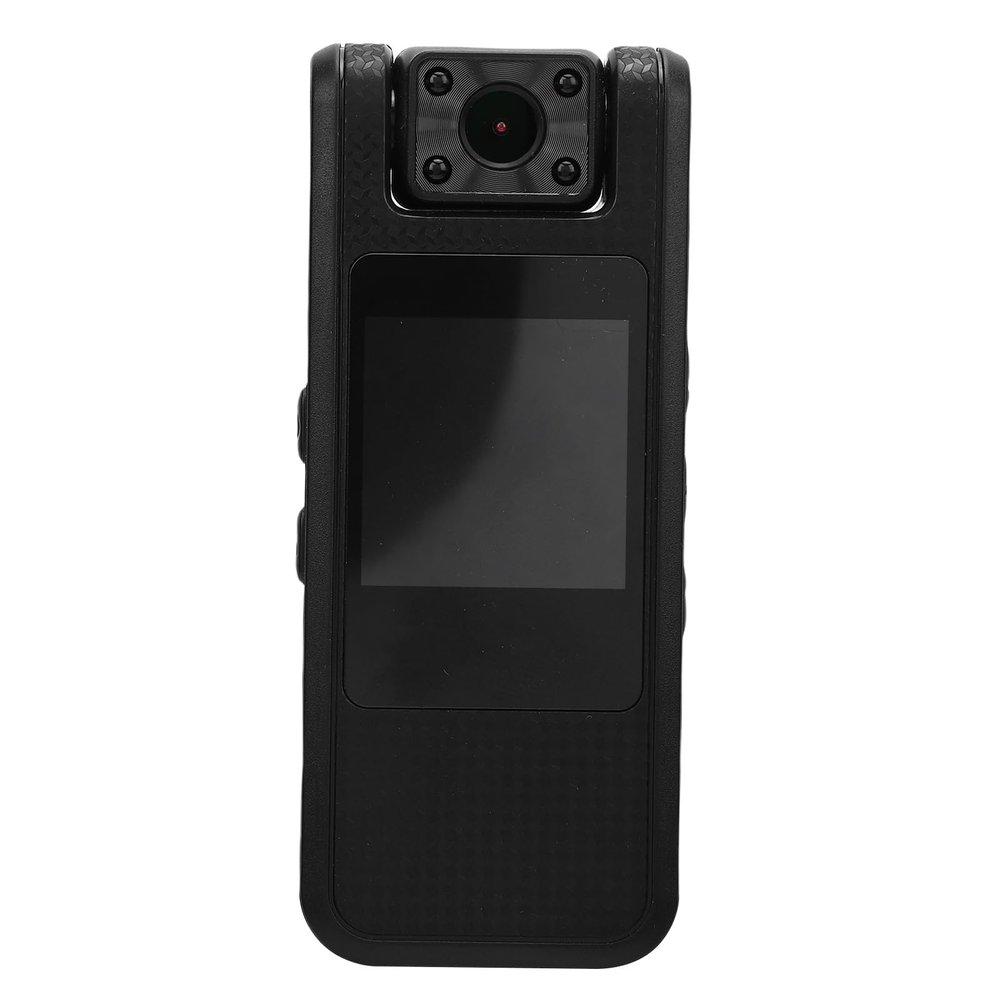 RASTKY 4K Body Worn Camera Rotatable Lens Night Law Enforcement Recorder 1080P HD Wearable Video Camera with Back