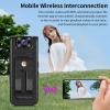RASTKY 4K Body Worn Camera Rotatable Lens Night Law Enforcement Recorder 1080P HD Wearable Video Camera with Back view 2