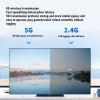 XUMIUZIY 2 in 1 HD Multimedia Transmitter and Receiver, Portable 2.4G/5G Wireless HDMI Extender Kit, 4K Decoding 1080P Output Display Adapter for Streaming Video view 3