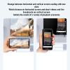XUMIUZIY 2 in 1 HD Multimedia Transmitter and Receiver, Portable 2.4G/5G Wireless HDMI Extender Kit, 4K Decoding 1080P Output Display Adapter for Streaming Video view 4