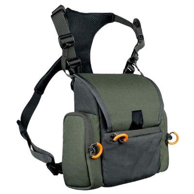 Ferricult Binocular Harness Breathable Adjustable Hunting Chest Pack with Multi-Pocket Waterproof Hunting Pack for Men and Women, Army Green, jour de Pques