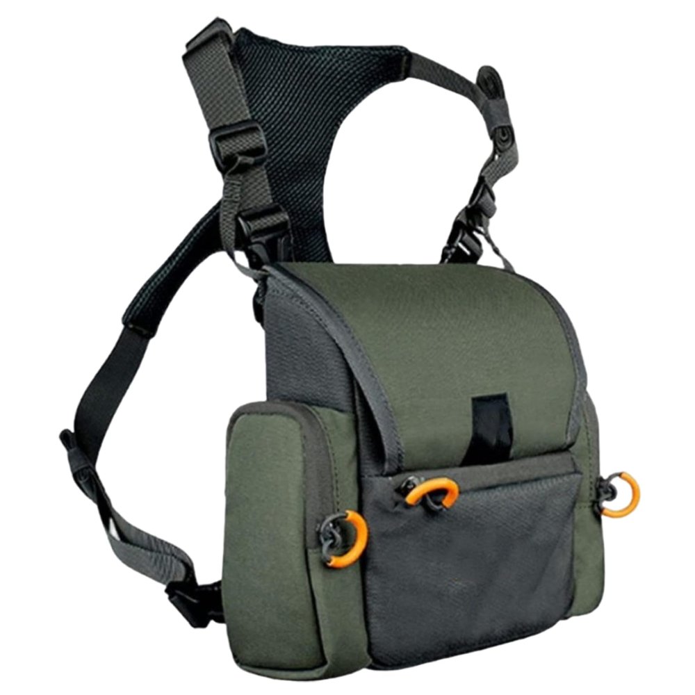 Ferricult Binocular Harness Breathable Adjustable Hunting Chest Pack with Multi-Pocket Waterproof Hunting Pack for Men and Women, Army Green, jour de Pques