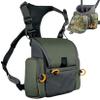 Ferricult Binocular Harness Breathable Adjustable Hunting Chest Pack with Multi-Pocket Waterproof Hunting Pack for Men and Women, Army Green, jour de Pques view 2