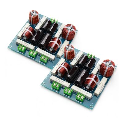 2PCS 3 Way 300W DIY Home Speaker Filter Circuit Frequency Divider Home Theater Stereo Crossover Filters