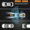 THJKUKETJ Dash Camera for Cars for Alfa Romeo Giulia (952) Sedan 2016-2020-pr, Front and Rear Dual Dash Cam 1080p Full HD Rearview Mirror Dash Camera 170 Wide Angle Lens G-Sensor Car Camera view 3