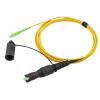 10PCS IP67 Waterproof Optitap Mini SC/APC Fiber Optic Patch Cord 1 Meter Yellow LSZH(10PCS Corning) view 3
