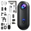 MKORMK POV Pro 4K Action Camera - Waterproof Sports Camera with Night Vision & Video Recording for Cycling, Pet Walking, Outdoor Adventures | UHD Thumb Cam for Vlogging (Black, 128g) view 1