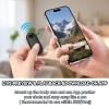 MKORMK POV Pro 4K Action Camera - Waterproof Sports Camera with Night Vision & Video Recording for Cycling, Pet Walking, Outdoor Adventures | UHD Thumb Cam for Vlogging (Black, 128g) view 3