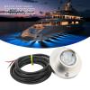 ACOGEDO Marine Underwater LED Light DC 12V 24V Stainless Steel Fit for Boat Yacht Waterside Lighting White and Designed Yacht a Marine LED Underwater LightMarine LightBoat (Blue) view 2
