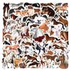 60pcs Horse Stickers for Kids Teens Adults,Cartoon Horse Riding Stickers,Cool Animals Vinyl Waterproof Decals Stickers for Water Bottles Decorative Laptops Skateboard Guitar Bicycle(Horses) view 1