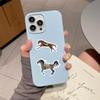 60pcs Horse Stickers for Kids Teens Adults,Cartoon Horse Riding Stickers,Cool Animals Vinyl Waterproof Decals Stickers for Water Bottles Decorative Laptops Skateboard Guitar Bicycle(Horses) view 4