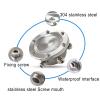 Underwater Waterproof Connection Box - IP68 Sealed 304 Stainless Steel Outdoor Light Junction Box, Swimming Pool Underwater Fountain Light Transition Head, for Underwater Lights, Fountain(1 in 4 Out) view 3