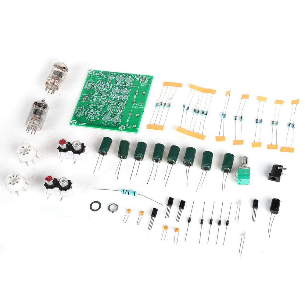 ACOGEDO 6J I Electron Valve Pre Amp Tube Stereo Bile Preamplifier Board Buffer Effector DIY Kit Design Imitation Fax Pre Amp KitPre TubeValve TubeBile Prea