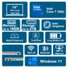 HP OmniBook 5 Flip 2-in-1 14" Full HD+ Touch-Screen Laptop | Intel Core 7 150U|Intel Graphics| Copilot | Webcam| Silver | 16GB RAM DDR5 | 512GB SSD |Windows 11 Pro |Bundle with Stylus Pen view 2