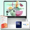 HP Ultrabook Laptop with Microsoft 365 & Copilot AI  Intel Quad-Core CPU  1.1TB Storage (1TB OneDrive and 128GB SSD)  32GB RAM  Windows 11  Wi-Fi 6  w/o Mouse view 1