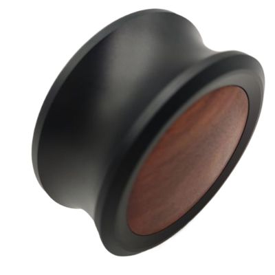 76Mm Diameter LP Vinyl Turntables Aluminium Wood Record Weight Disc Stabilizer LP Vinyl Turntables Easy to Use