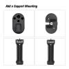 Compatible for Zhiyun, Gimbal Stabilizer Handle with Extension Rod, Cold Shoe and 1/4 Inch Screw Holes view 2